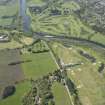 General oblique aerial view of Deeside Golf Course with adjacent  Aspire Golf Centre, looking to the WSW.