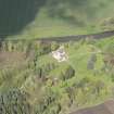 General oblique aerial view of Monymusk House estate centred on Monymusk House, looking to the NE.