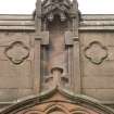 Detail of empty niche above main entrance