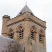 View of top of tower from north west