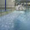Interior. View of bubble beds within the swimming pool.