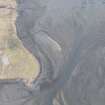 Oblique aerial view of the fish traps at Merkadale, looking SW.