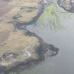 Oblique aerial view of the fish traps at Kinloch, Dunvegan, looking SSW.