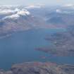 General oblique aerial view of Upper Loch Torridon, looking E.