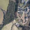 Oblique aerial view of Dingleton, Melrose, looking NE.
