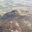 Oblique aerial view of the Eildon Hills, looking NE.