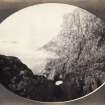 Wide view of rock formation at Uragaig beach, Colonsay.
Titled: '148. At Urgaig. Colonsay.'
PHOTOGRAPH ALBUM NO 186: J B MACKENZIE ALBUMS vol.1