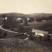 View of Kilchrenan village and surrounding landscape at Lochawe, Kilchrenan and Dalavich, Argyll.
Titled: '1556. Kilchrenan Village.'
PHOTOGRAPH ALBUM NO 186: J B MACKENZIE ALBUMS vol.1