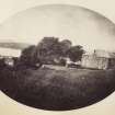 View of Kilmichael Of Inverlussa Parish Church and adjoined Inverlussa House, formerly Parish Manse, in North Knapdale, Argyll.
Titled: '39. Noth Knapdale Church & Manse.'
PHOTOGRAPH ALBUM NO 186: J B MACKENZIE ALBUMS vol.1