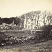 View of Castle Sween and surroundings at North Knapdale. Described by J. B. Mackenzie as 'Lwyn Castle.'
Titled: '90. Castle Lwyn. Knapdale.'
PHOTOGRAPH ALBUM NO 186: J B MACKENZIE ALBUMS vol.1
