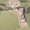 Oblique aerial view of Tower Farm Quarry, looking NE.