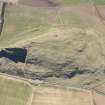 Oblique aerial view of Traprain Law, looking SSE.