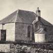 View of back of Colonsay and Oronsay Parish Church, at Scalasaig, Colonsay.
Titled: '103. Colonsay church.'
PHOTOGRAPH ALBUM NO 186: J B MACKENZIE ALBUMS vol.1