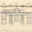 Garden and glasshouses for R F McEwen.
Detail of Plans, sections and elevations of gardens and garden features.
