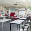 Interior. View of Home Economics classroom 7.11