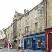 General view of 154-166 Canongate, Edinburgh, from NW.