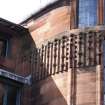 Detail of carving on East stair tower.