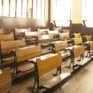 Interior. View of Victorian Classroom.