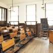 Interior. View of Victorian Classroom.