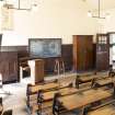 Interior. View of Victorian Classroom.