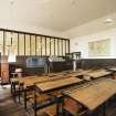 Interior. View of World War Two Classroom.