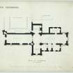 Iona, Iona Abbey.
General plan.