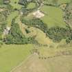 Oblique aerial view of Corrie Golf Course, looking to the ESE.