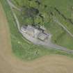 Oblique aerial view of Howwell House, looking NE.