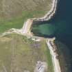 Oblique aerial view of Portnancon and Fishing Station, looking to the NE.