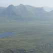 Oblique aerial view of Ben Loyal, looking to the S.