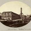 View of St Andrews Cathedral.
Titled: 'Church Gard,"Cathedral" St. Andrews'.
PHOTOGRAPH ALBUM No 4: INNES OF COWIE ALBUM
