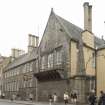 General view of front elevation of Moray House, 174 Canongate, Edinburgh, from NW.