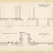 Plan showing details of shafts on exterior angles of East gable and conventual buildings of Nunnery, Iona.
Titled. 'Nunnery Iona. 1/4 Full Size Details.'
Dated. 'August 1901.'
Signed and Dated. 'Meas. 1875 J.W.'