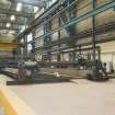 Interior. Central Yard, Steel preparation workshop, North Bay, West End (1906). View of Panel Production Line. (installed 1995).