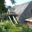 View of the mill with its roof intact, viewed from the south from a Standing Building Survey, Glamis Mill, Glamis, Angus.