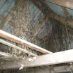 Interior view of roof from a Standing Building Survey, Glamis Mill, Glamis, Angus.