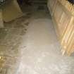 Interior view of the floor from a Standing Building Survey, Glamis Mill, Glamis, Angus.