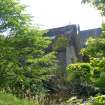 Exterior view from a Standing Building Survey, Glamis Mill, Glamis, Angus.