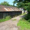 Exterior view from a Standing Building Survey, Glamis Mill, Glamis, Angus.