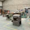 Interior.  Workshop block at NJ43433 66188, middle of range Carpenters workshop. General view from South West.