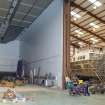 Interior. New boat shed/ Refit Facility at NJ43411 66055. View of spray booth from North East.