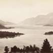 General view of Loch Lomond.
Titled 'Loch Lomond and Ben Lomond 395 J.V.'
PHOTOGRAPH ALBUM NO.33: COURTAULD ALBUM.