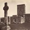 View of Iona Abbey and St Martin's Cross.
Titled 'Iona Cathedral and St Martin's Cross 781 J.V.'
PHOTOGRAPH ALBUM No.33: COURTAULD ALBUM.