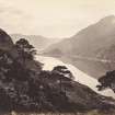 General view of Loch Hourn.
Titled: 'Loch Hourn from Creag Ruon-Bhuill, 1594. J.V.'
PHOTOGRAPH ALBUM No.33: COURTAULD ALBUM.