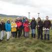 Group photo of RCAHMS staff and volunteers