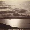 General view of the Sound of Mull from Oban.
Titled: 'Sound of Mull and Shepherd's Hat from Oban, 3819 G.W.W.
PHOTOGRAPH ALBUM NO.33: COURTAULD ALBUM.