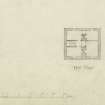 Edinburgh, Leith Links Old Golf House.
Plan of ground, first and attic floors.