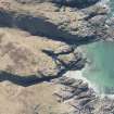 Oblique aerial view of An Dun, Eilean Dubh, Tiree, looking WSW.