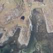 Oblique aerial view of Millton, Tiree, looking N.