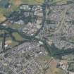 Oblique aerial view of Alness, looking WSW.